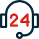 Aniview 24x7 support Available Icon